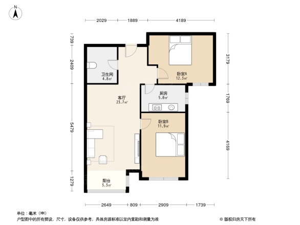 宝境檀香户型图