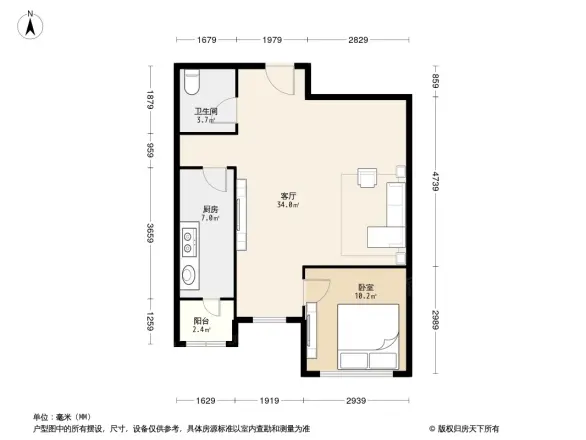 金隅翡丽爱公馆户型图