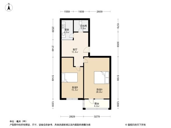 学院南路60号院户型图