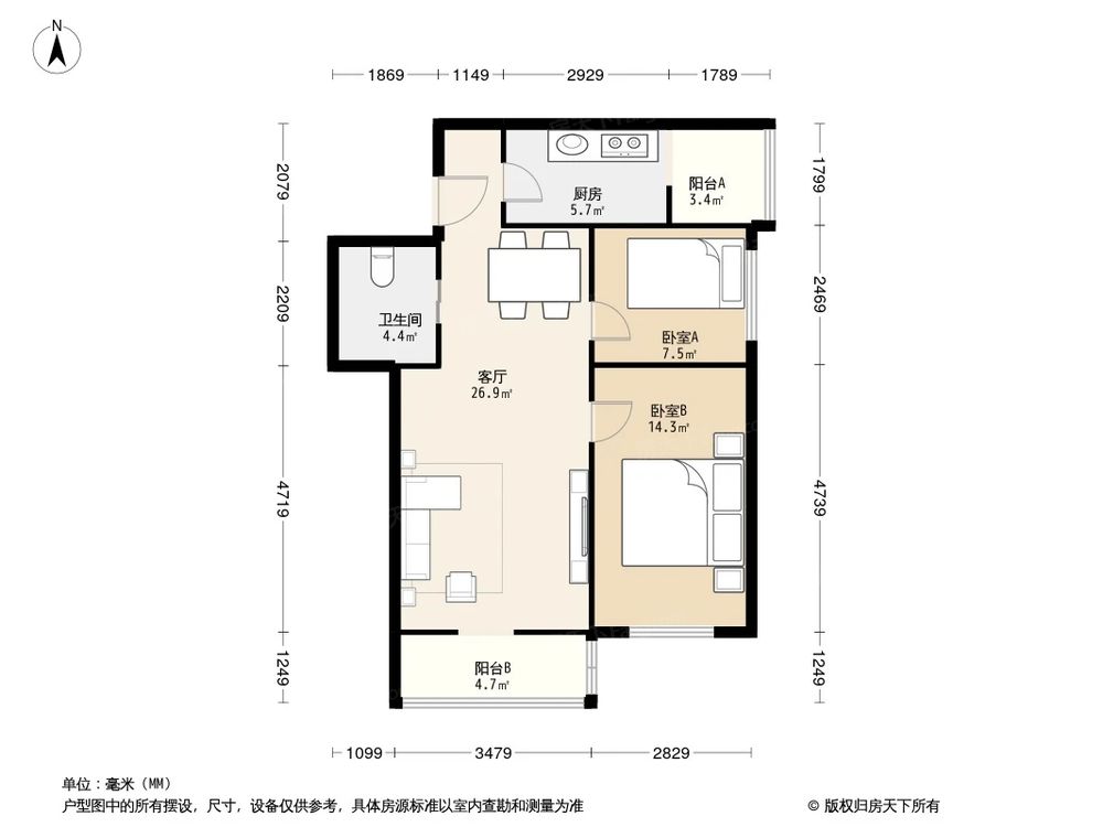相似户型图