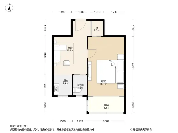 芳园南里户型图