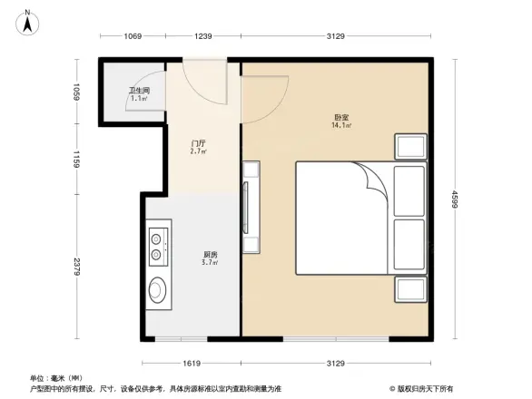 丁字沽十一段户型图