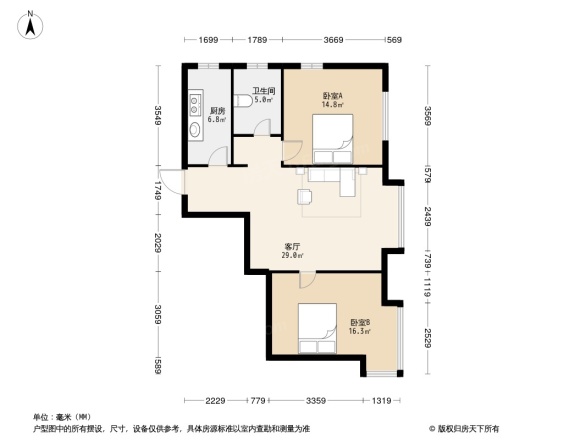 融侨观邸户型图