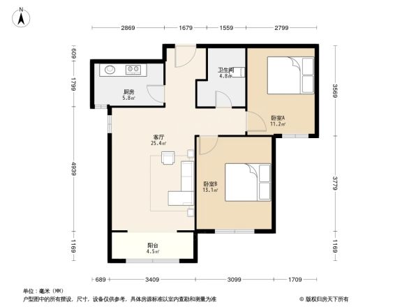 天通泰香滨城户型图