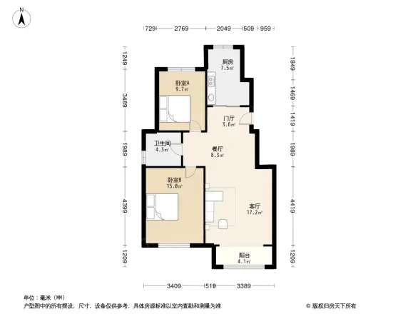 宝境檀香户型图