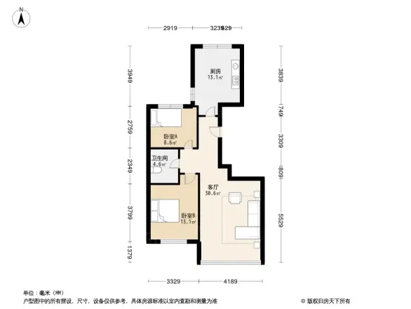 天房意境户型图