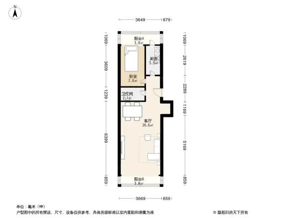 西辛北区户型图