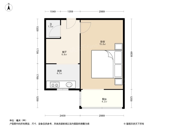 半壁店六建宿舍户型图