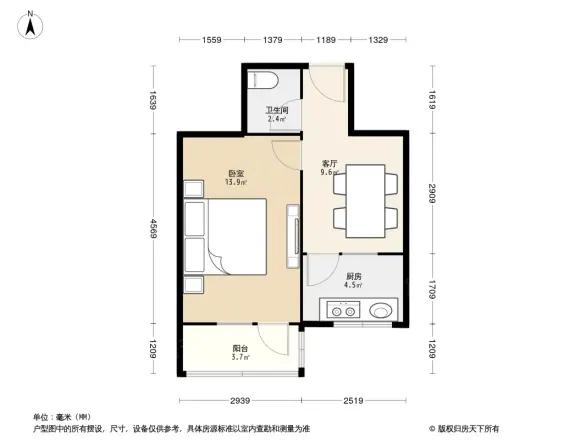 芳园南里户型图