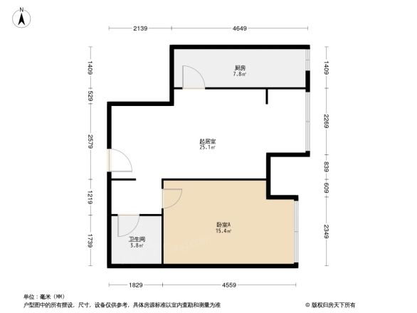 鸿坤理想城曦望山户型图