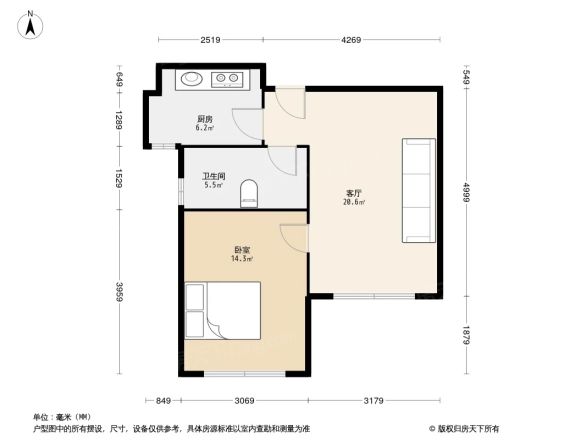 幸福公里户型图