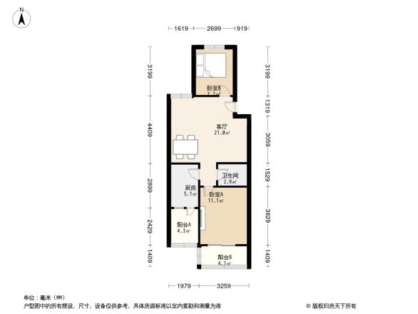 皂君庙14号院户型图
