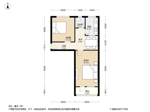 半壁店六建宿舍户型图