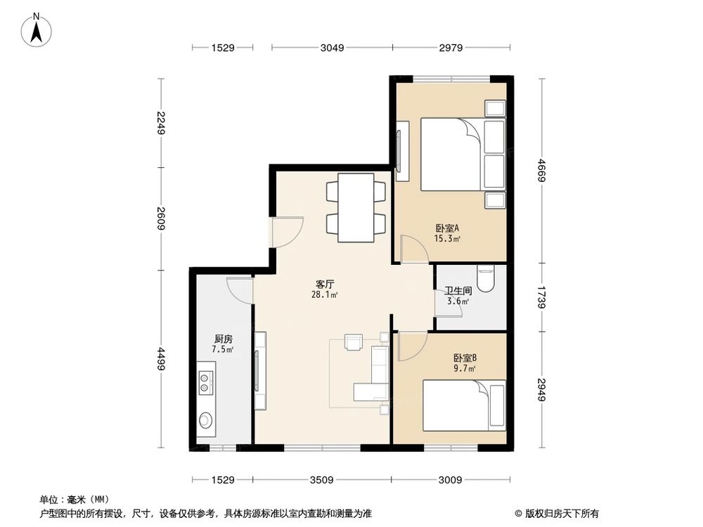 相似户型图
