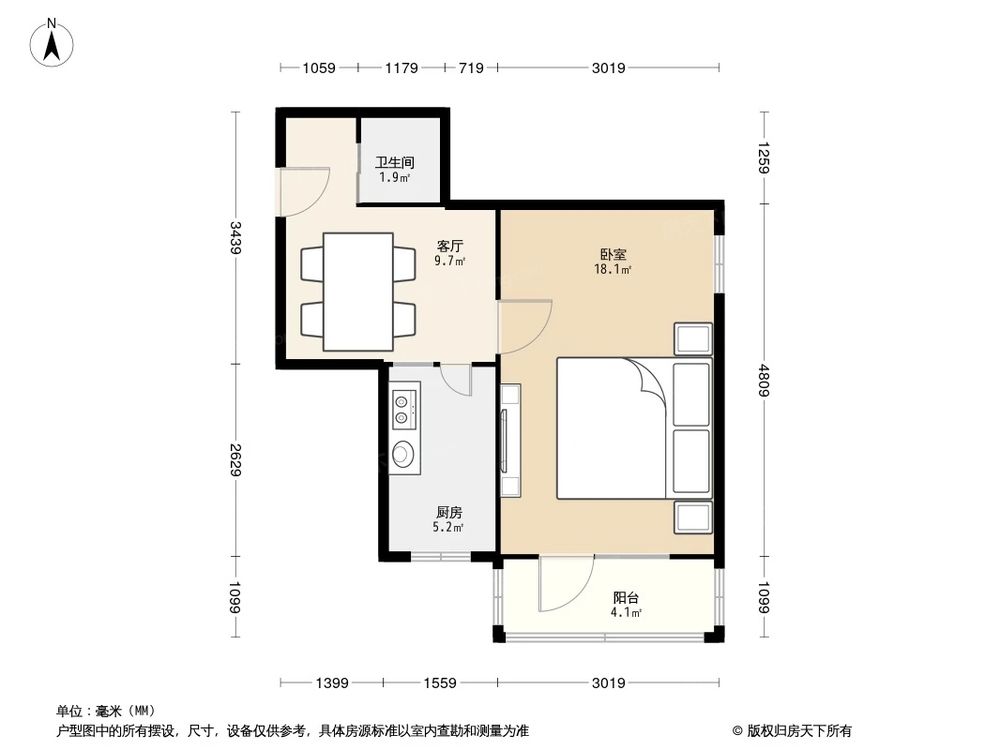 相似户型图