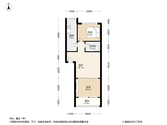 西辛北区户型图