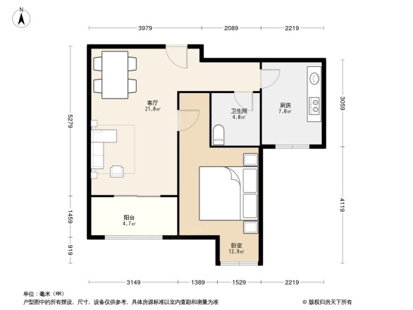 东二旗新村户型图