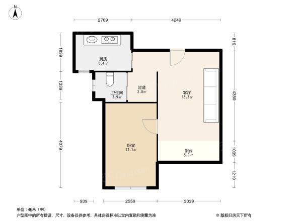 幸福公里户型图