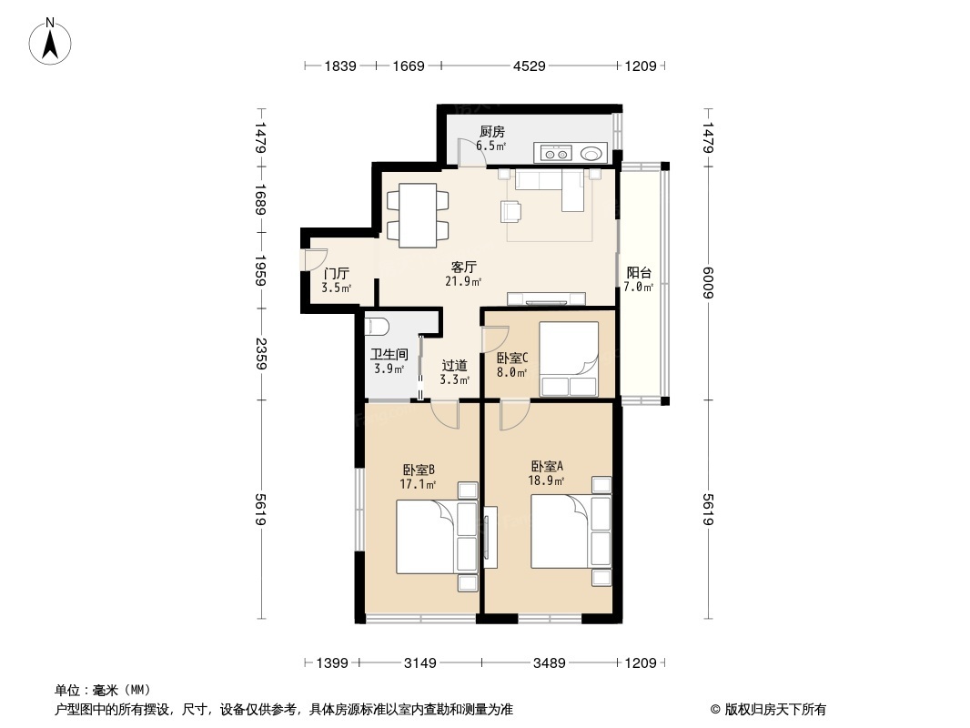 户型图3/3