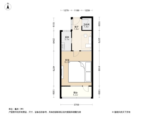 芳园南里户型图