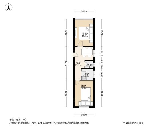 东南园小区商住楼户型图