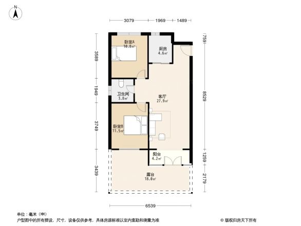 天通泰香滨城户型图
