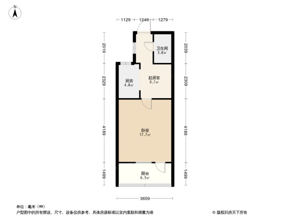 芳园南里户型图