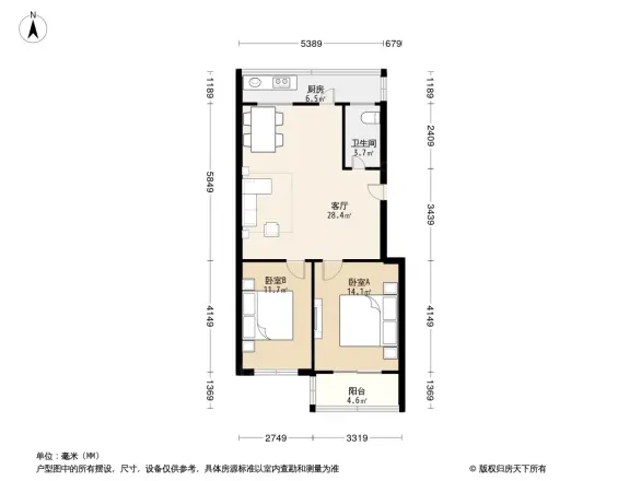 春厦里户型图