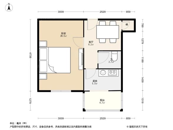 友谊社区户型图