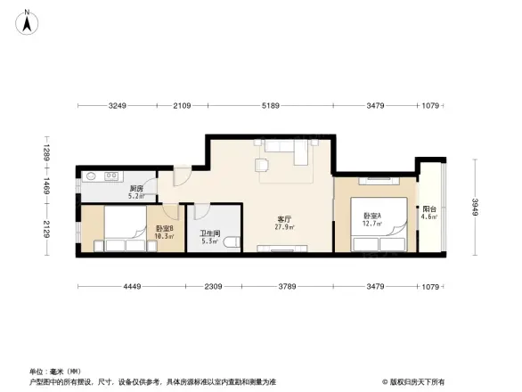 阜成路95号院户型图
