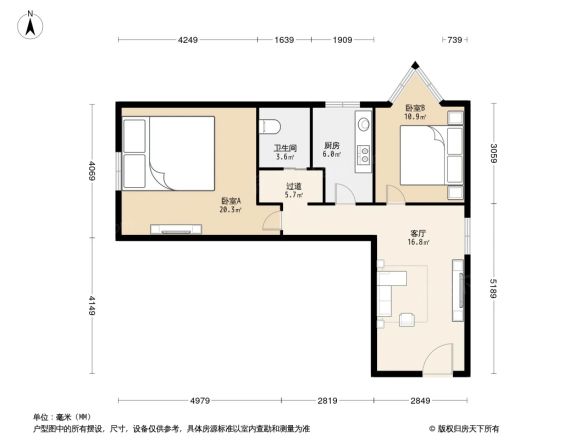 莲花池东路9号院户型图