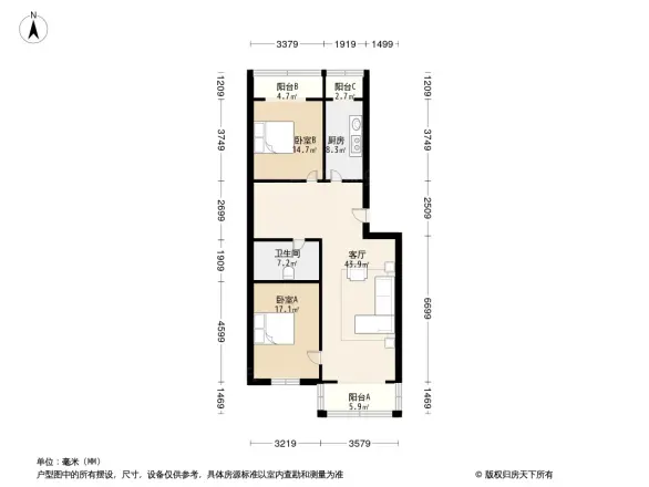 春厦里户型图