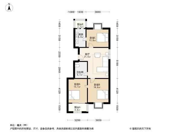 丰管路甲52号院户型图