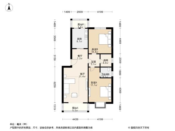 澳林春天三期户型图