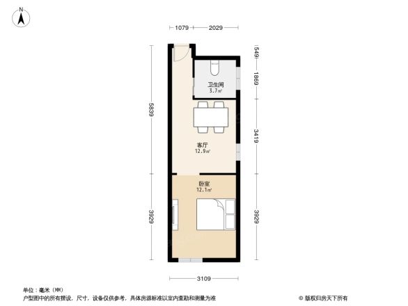 东南园小区商住楼户型图