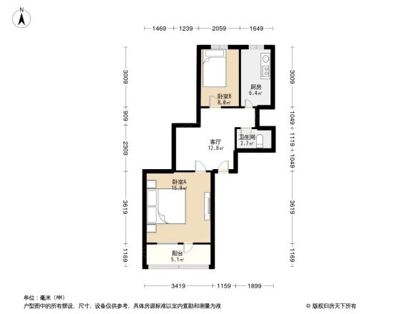 学院南路60号院户型图
