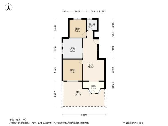天通泰香滨城户型图