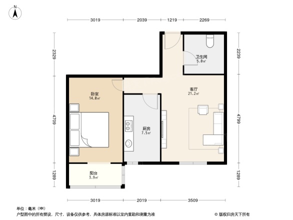 新都花园户型图
