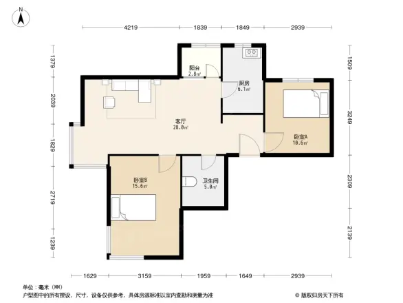 新梅江锦秀里户型图