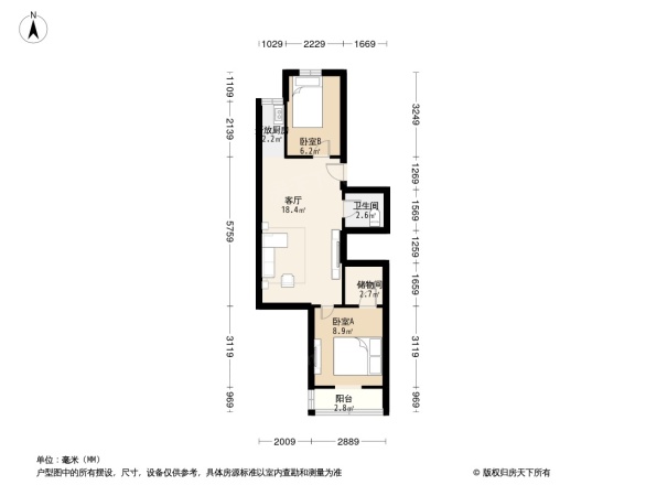 潞苑南大街88号院户型图