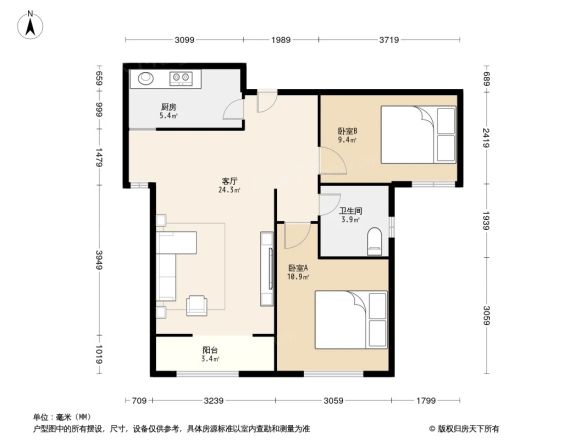 振业名邸户型图