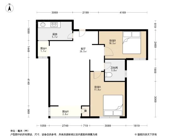 振业名邸户型图