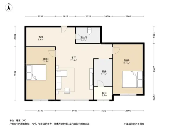 悦公馆户型图