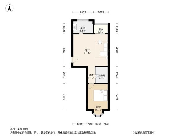 名佳花园一区户型图