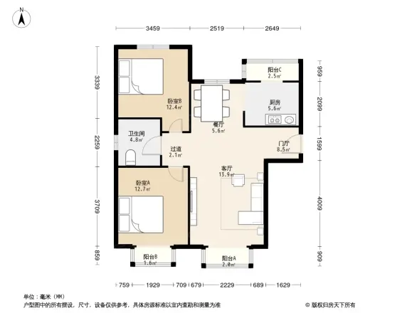 柴楼新庄园竹园户型图