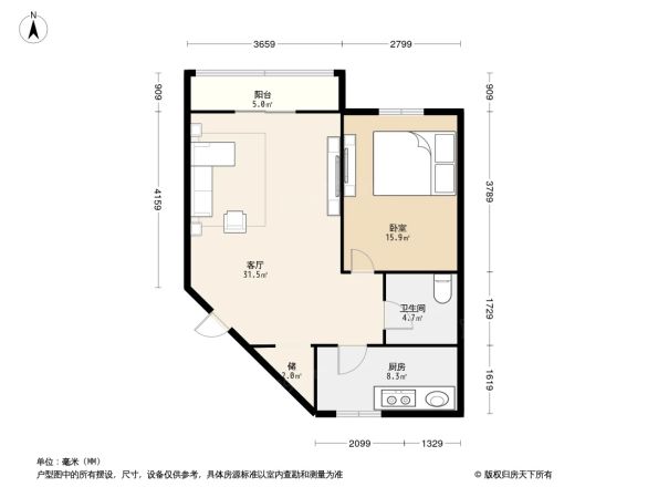 龙潭西里户型图
