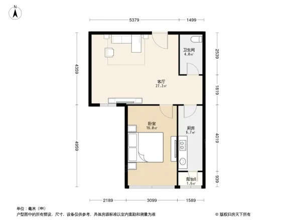 保利香槟花园户型图
