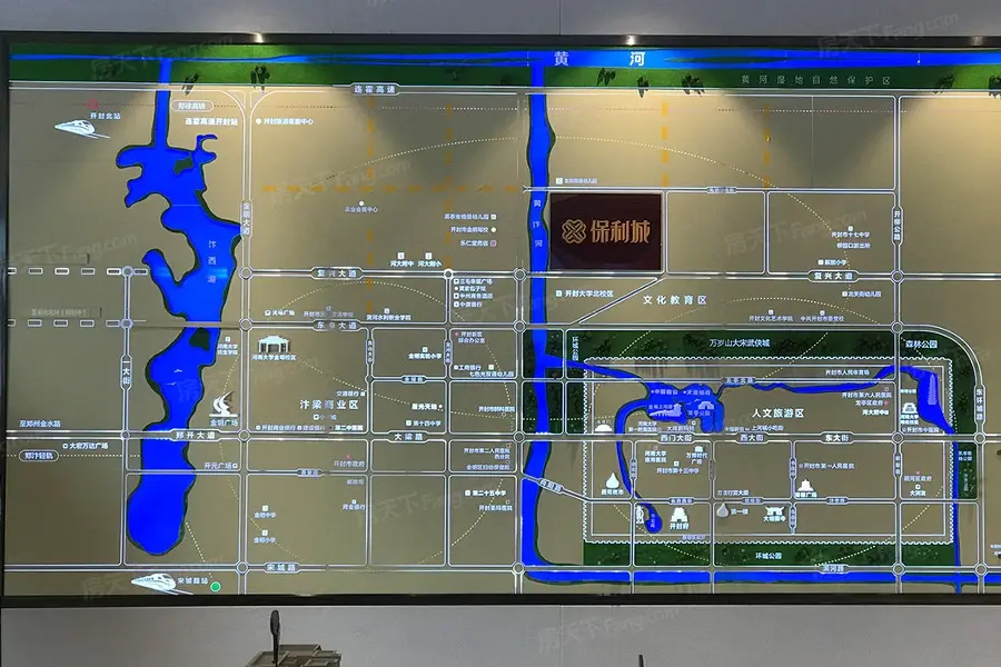 保利城交通图