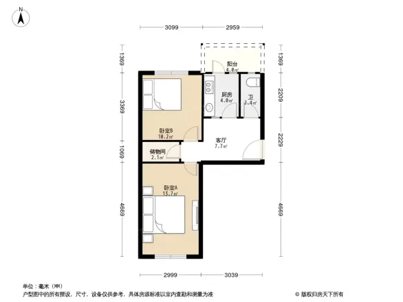 乌江南里户型图