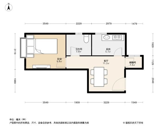 宝安江南城户型图